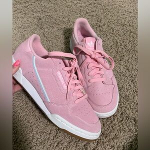 Adidas pink sneakers
